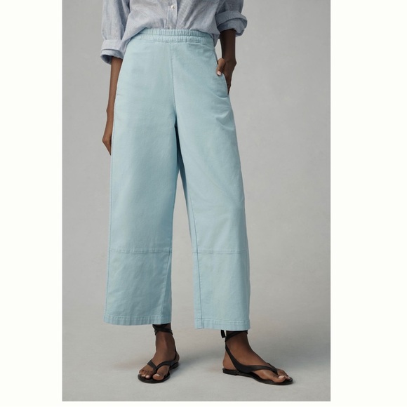 Anthropologie Relaxed Pull-On Barrel Pants by Pilcro - Picture 2 of 10